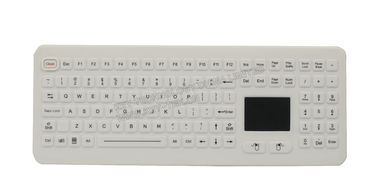 Tudo em um teclado industrial do silicone com cor branca ou preta do teclado numérico para médico