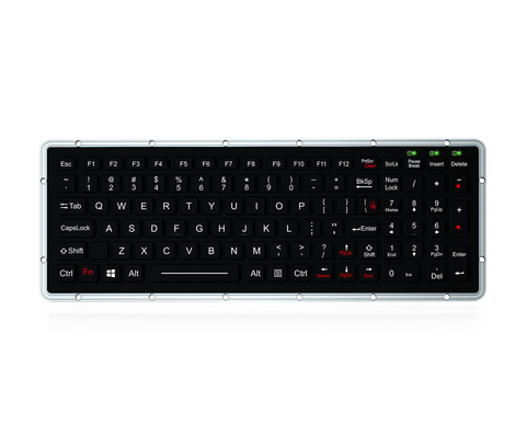 101 teclas Compacto teclado Chiclet IP65 Dinâmico Impermeável resistente