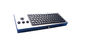 86 chaves IP68 waterproof o teclado industrial do silicone com o teclado selado trackball
