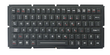 IP65 diluem o teclado industrial do silicone com versão do OEM para o computador ruggdeized