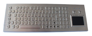 Teclado do estojo compacto do metal do desktop IP65 com touchpad/teclado industrial do PC