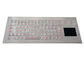 O teclado industrial do quiosque lavável com Touchpad integrou 83 a C.C. das chaves IP67 5V